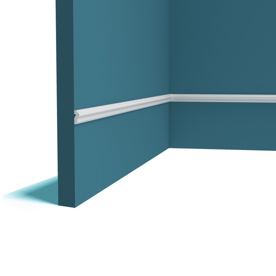 Заказать Декоративый молдинг 20 мм Перфект Плюс P144 белый из ударопрочного полимера 200 см 