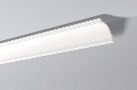 Заказать Декоративный потолочный плинтус NMC LX-135 200 см белого цвета 100х100 мм 