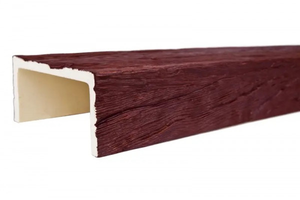 Декоративная балка 95х190 мм Уникс Славянский стиль СС3 Вишня 3 м