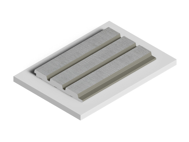 Заказать Декоративная стеновая панель 3D HiWood LV124 S339S декорированная из фитополимера 12х120х2700 мм 