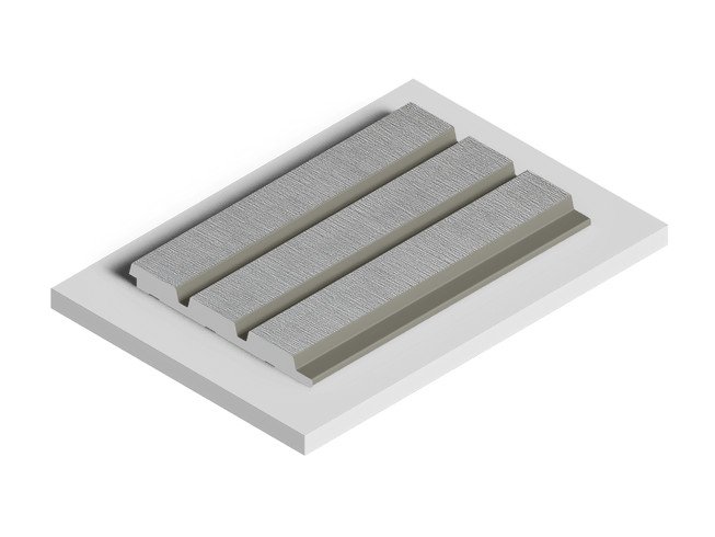 Заказать Декоративная стеновая панель 3D HiWood LV124 S339S декорированная из фитополимера 12х120х2700 мм 