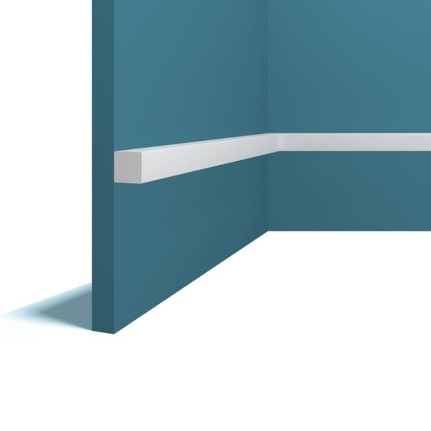 Заказать Декоративый молдинг 20х20 мм Перфект Плюс P131 белый из ударопрочного полимера 200 см 