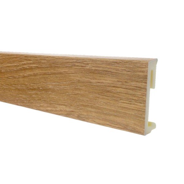 Напольный плинтус ПВХ 60 мм SALAG ALPHA Noble Oak AP6137 благородный дуб 2.2 м