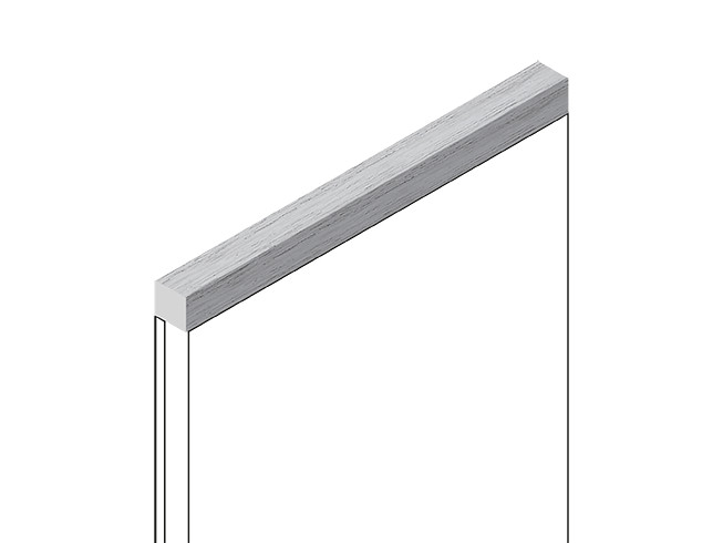 Заказать Декоративная рейка HiWood D12V1 W36 под дерево фитополимер 12х12х2700 мм 