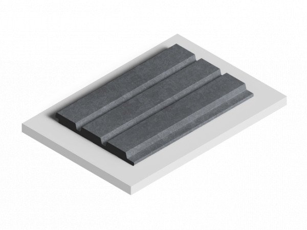 Декоративная стеновая панель 3D HiWood LV124 S381A декорированная из фитополимера 12х120х2700 мм