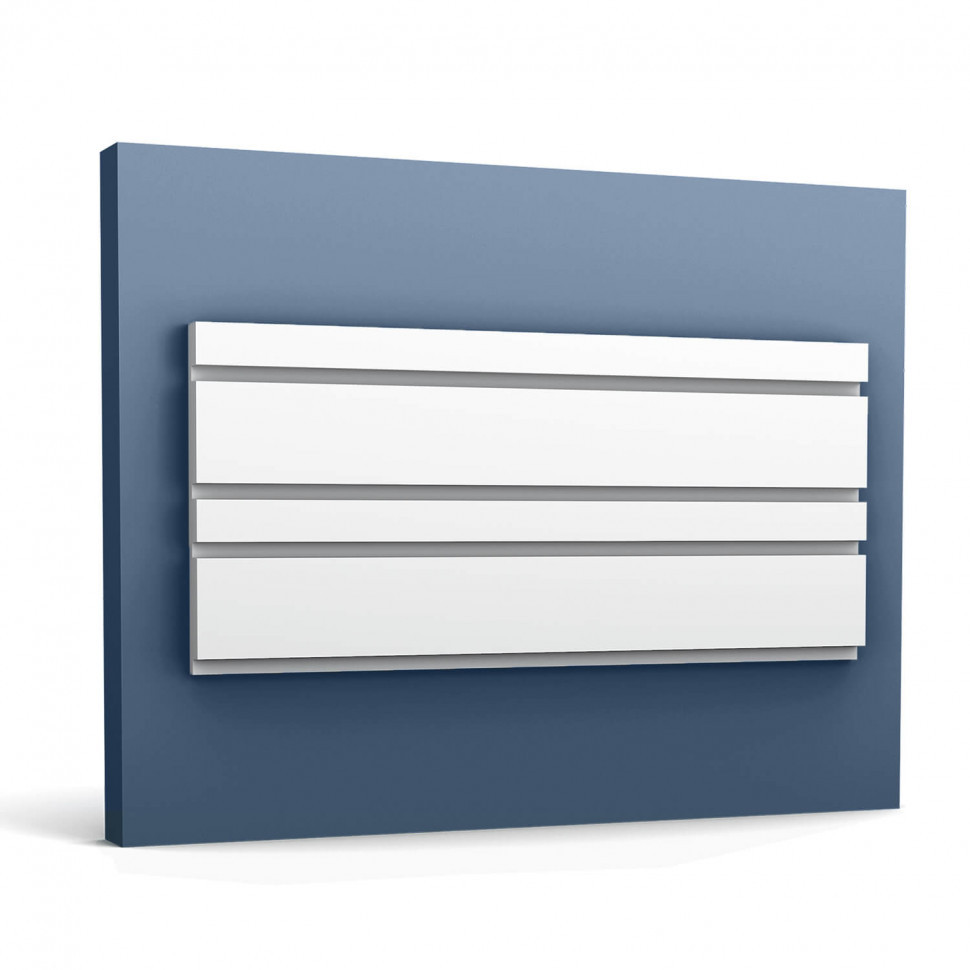 Заказать Декоративная стеновая панель 3D Orac Decor W119 белый полиуретан 2000x250x20 мм 