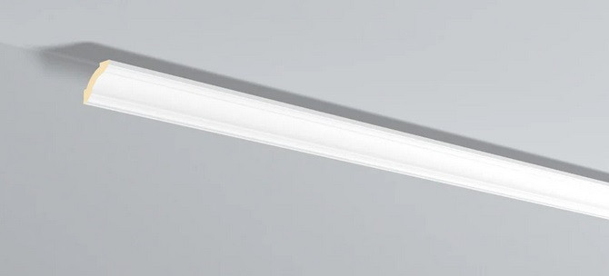 Заказать Декоративный потолочный плинтус NMC Allegro AL15 40х40 200 см белого цвета 