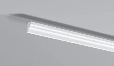 Заказать Декоративный потолочный плинтус NMC LX-25 200 см белого цвета 25х20 мм 