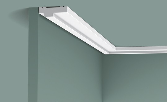 Заказать Потолочный плинтус 13х39 мм Orac Decor Duropolymer CX160 белый 2 м 