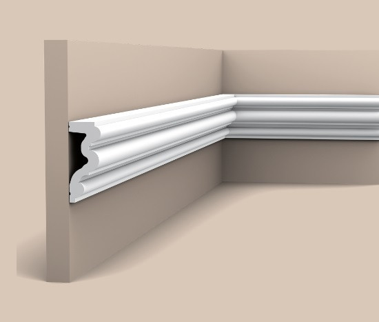 Заказать Молдинг 34х83 мм Orac Decor Duropolymer P4025 белый 2 м 