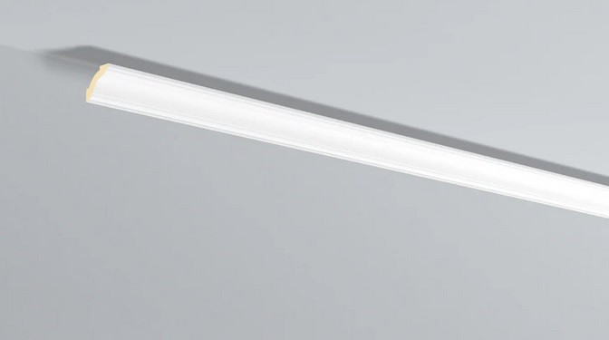 Заказать Декоративный потолочный плинтус NMC Allegro AL16 35х35 200 см белого цвета 