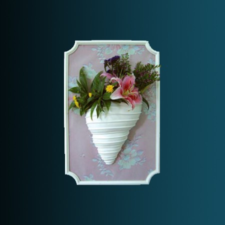 Декоративный светильник Перфект K5017 320х260х141 мм белый из полиуретана