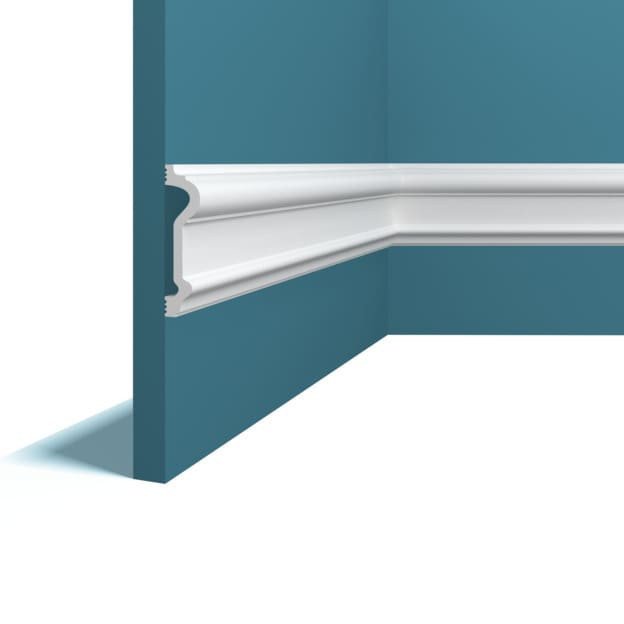Заказать Декоративый молдинг 25х96 мм Перфект Плюс P72 белый из ударопрочного полимера 200 см 