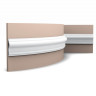 Заказать Гибкий молдинг 200x7.5x2 см Orac Decor Duropolymer PX202F белый дюрополимер 