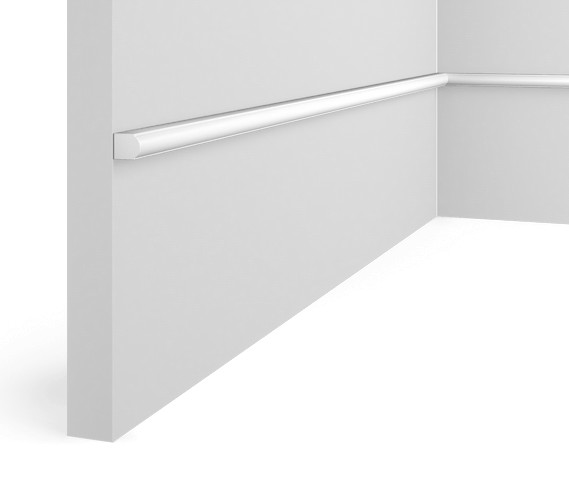 Заказать Молдинг HiWood D10 белый фитополимер 10х11.4х2000 мм 