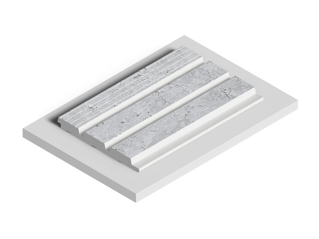 Заказать Декоративная стеновая панель 3D HiWood LV124L W50 декорированная из фитополимера 12х120х2700 мм 