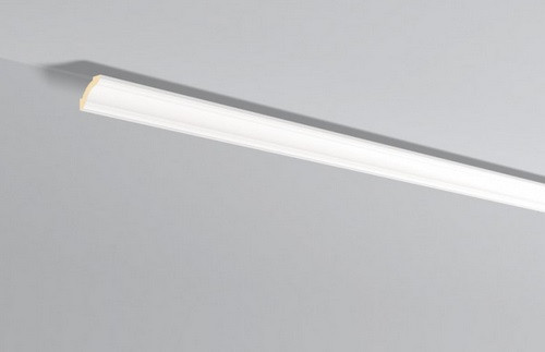 Декоративный потолочный плинтус NMC Arstyl Z1240 40х40 200 см белого цвета