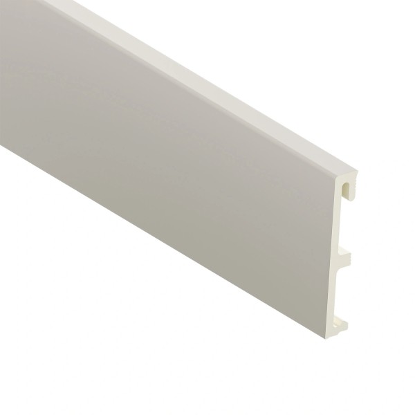 Напольный плинтус ПВХ 80 мм SALAG ALPHA Kaszmir AP81F4 кашмир 2.4 м