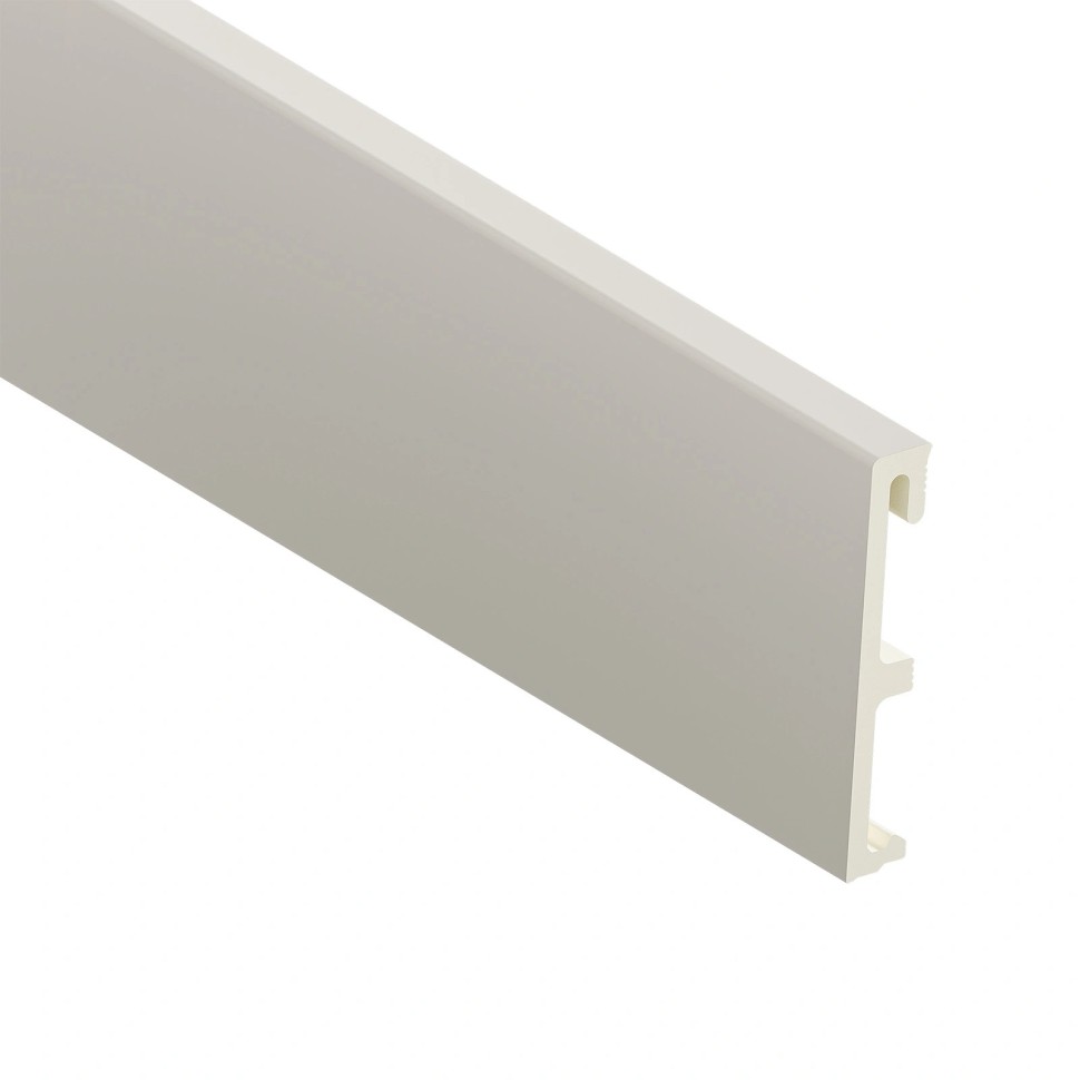 Заказать Напольный плинтус ПВХ 80 мм SALAG ALPHA Kaszmir AP81F4 кашмир 2.4 м 