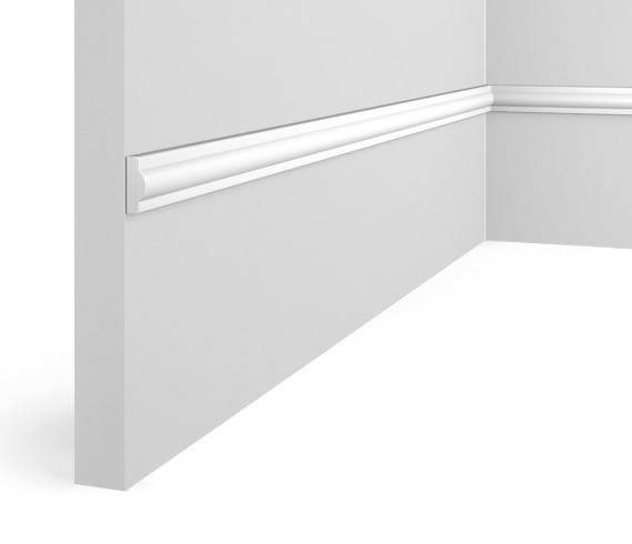 Молдинг HiWood D1020 белый фитополимер 7.5х20х2000 мм