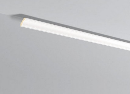 Декоративный потолочный плинтус NMC Arstyl Z1250 35х35 200 см белого цвета