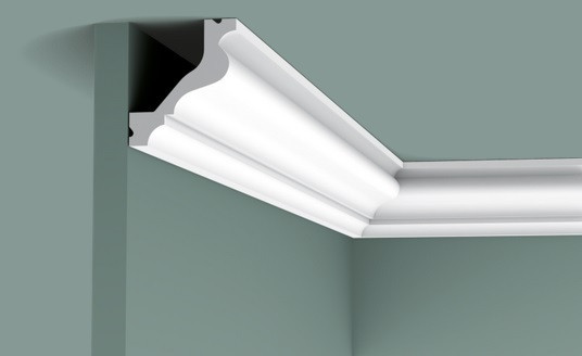 Заказать Потолочный плинтус 65х57 мм Orac Decor Purotouch C200 белый 2 м 