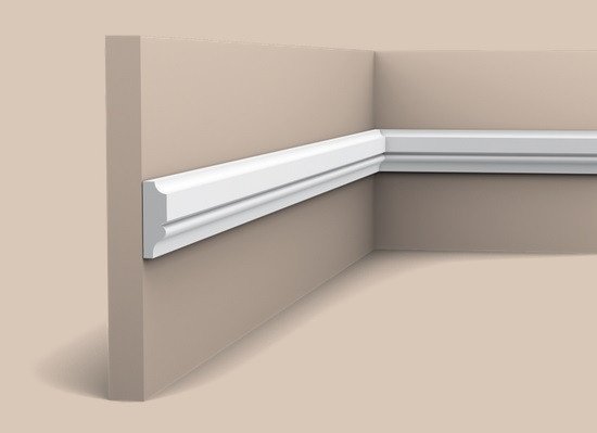 Молдинг 31х10 мм Orac Decor Duropolymer PX116 белый 2 м