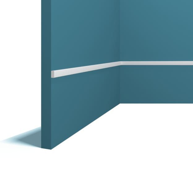 Заказать Декоративый молдинг 5х10 мм Перфект Плюс P132 белый из ударопрочного полимера 200 см 