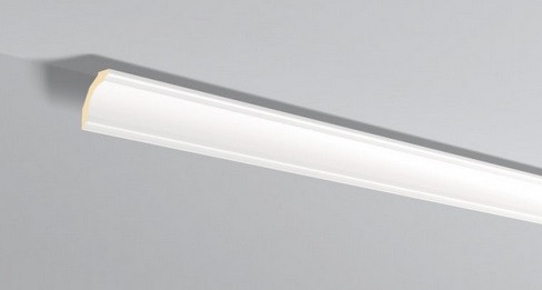 Декоративный потолочный плинтус NMC Arstyl Z16 70х50 200 см белого цвета