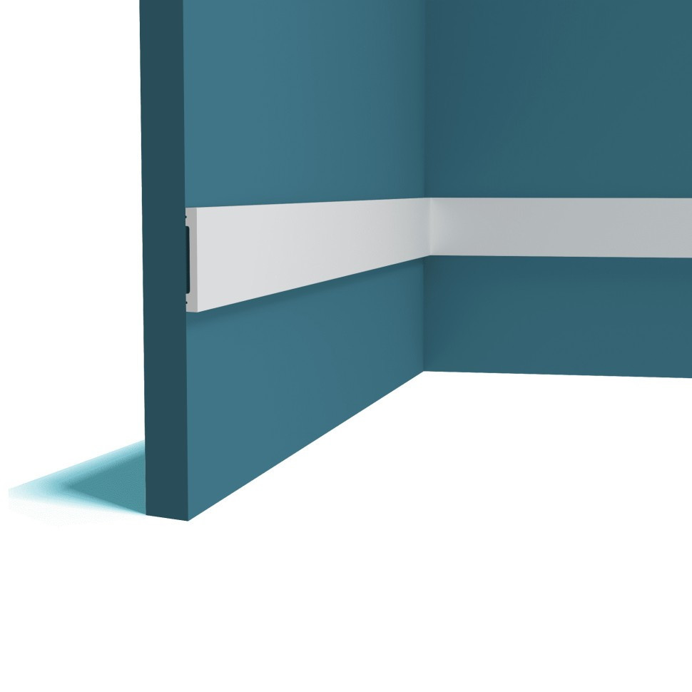 Заказать Декоративый молдинг 60 мм Перфект Плюс P162 белый из ударопрочного полимера 200 см 