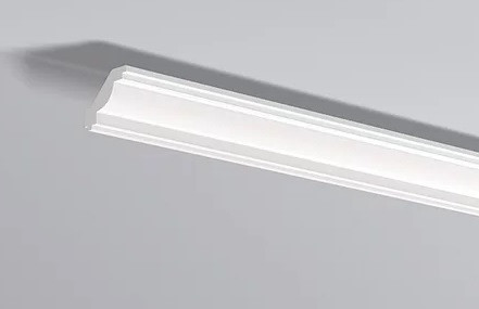 Заказать Декоративный потолочный плинтус NMC LX-47 200 см белого цвета 40х50 мм 