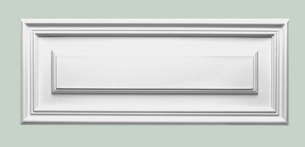 Накладная панель на дверь Orac Decor Duropolymer D504 550х220 мм белая