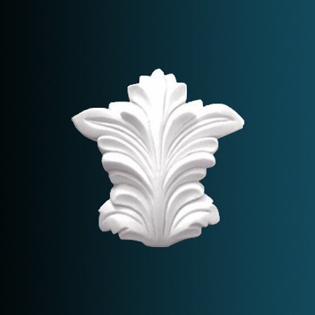 Заказать Декоративный орнамент Перфект G2030 101х101х34 мм белый из полиуретана 