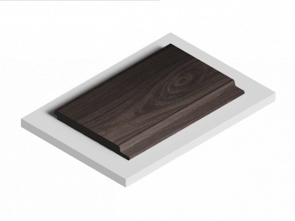 Декоративная стеновая панель 3D HiWood LV127 BR395 декорированная из фитополимера 12х120х2700 мм