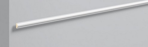 Декоративный молдинг NMC Arstyl SP2 12х10 мм 200 см белого цвета для потолка и стен