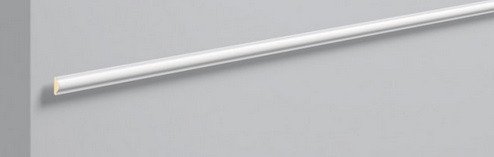 Декоративный молдинг NMC Arstyl SP2 12х10 мм 200 см белого цвета для потолка и стен