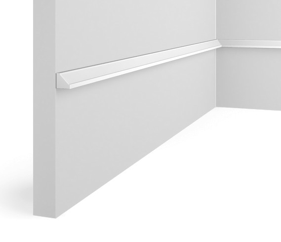 Молдинг HiWood D12V2 белый фитополимер 12х12х2700 мм