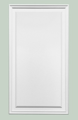 Накладная панель на дверь Orac Decor Duropolymer D507 550х905 мм белая