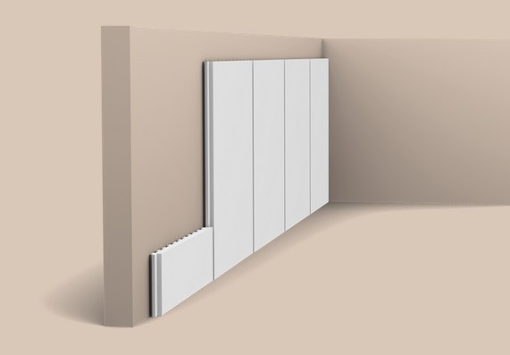 Заказать Молдинг 169х9 мм Orac Decor Duropolymer PX147 белый 2 м 