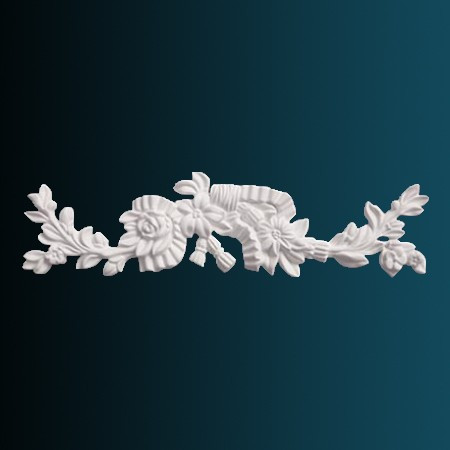 Заказать Декоративный орнамент Перфект G2032 98х403х18 мм белый из полиуретана 