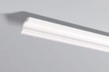 Заказать Декоративный потолочный плинтус NMC LX-50 200 см белого цвета 50х50 мм 