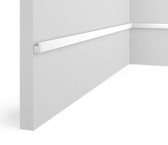 Молдинг HiWood D14 белый фитополимер 10.2х14х2000 мм