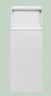 Заказать Декор для дверей Orac Decor Duropolymer D310 95х249 мм белый 