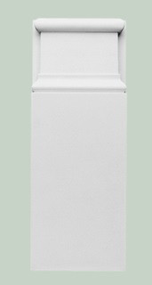 Заказать Декор для дверей Orac Decor Duropolymer D310 95х249 мм белый 