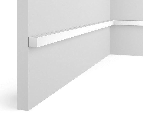 Заказать Молдинг HiWood D15V1 белый фитополимер 15х15х2000 мм 