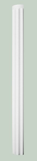 Полуколонна Orac Decor Purotouch K1001 220х110 мм белая