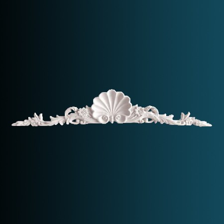 Заказать Декоративный орнамент Перфект G2034 150х886х40 мм белый из полиуретана 