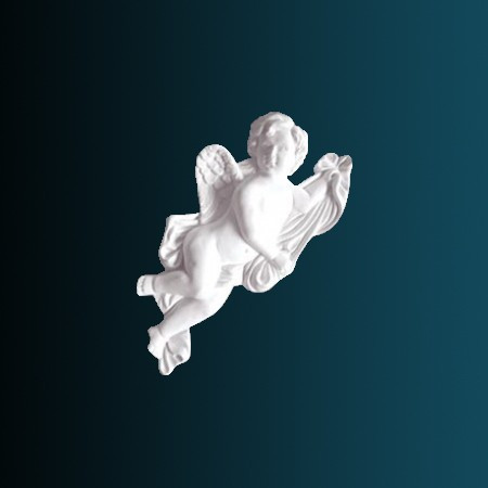 Заказать Декоративный орнамент Перфект G2333L 307х160х49 мм белый из полиуретана 