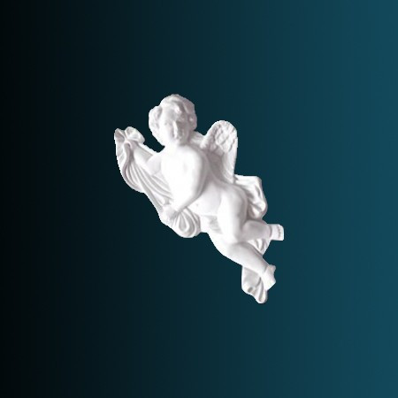 Заказать Декоративный орнамент Перфект G2333R 307х160х49 мм белый из полиуретана 