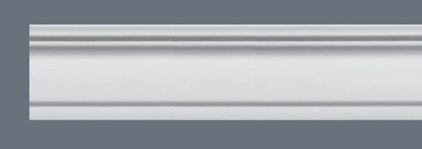 Заказать Декоративный потолочный плинтус NMC LX-66 200 см белого цвета 60х30 мм 